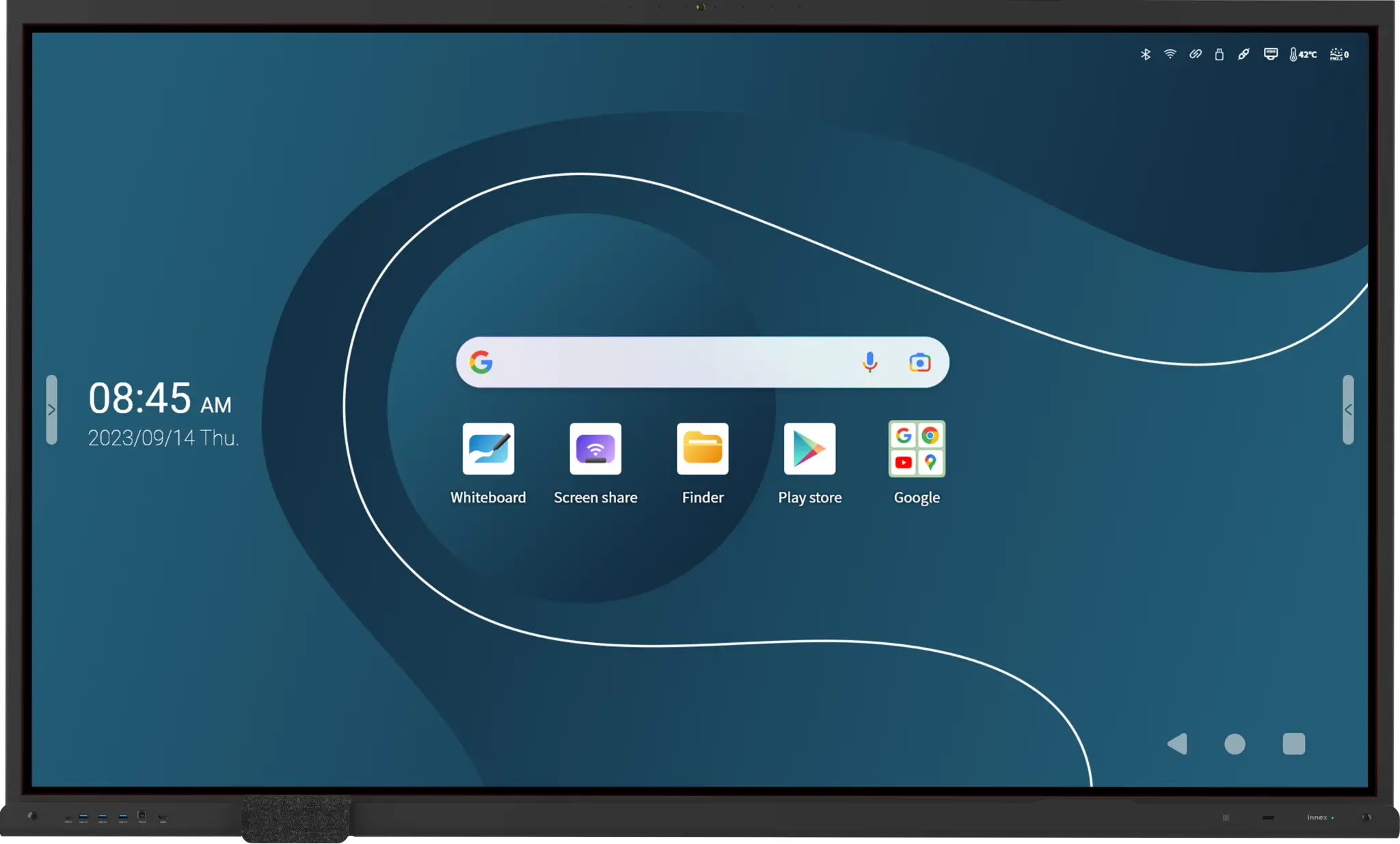 Telas Interativas para Escolas e Empresas